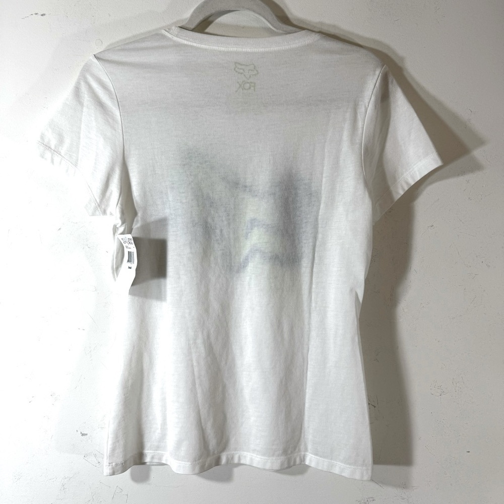 Fox Racing Eccentrix White Crew T-Shirt - Picture 5 of 8